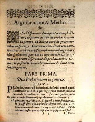 Disputatio Juridica De Probationibvs