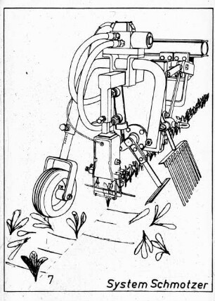 Zuckerrüben-Ausdünner - System SCHMOTZER