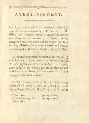 Avertissement