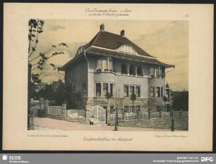 Einfamilienhaus in Stuttgart