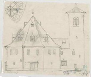 Fischer, Theodor; Planegg bei München (Bayern); Ev. Waldkirche - Ansicht, Detail