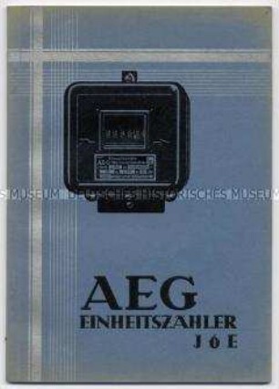 AEG-Einheitszähler J6E