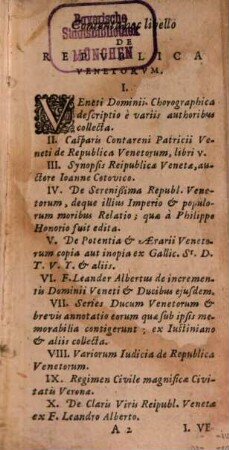 De republica Venetorum libri quinque