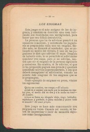 Los enigmas