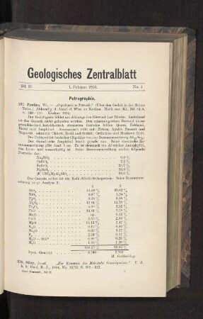 1. Februar 1916. No. 4.