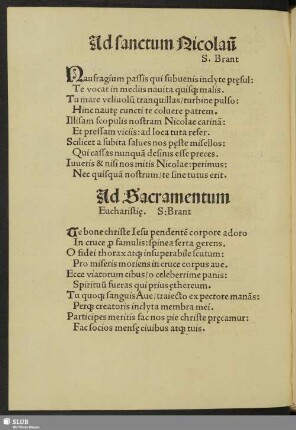 Ad sanctum Nicolaum