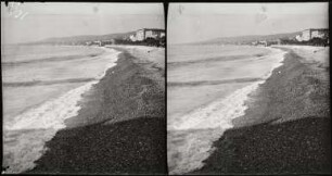 Nizza. Strand und Promenade des Anglais