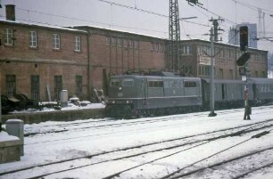 Stuttgart Hbf Gleis 1 Einfahrt Lok 151 062 Ng Kornwestheim-S