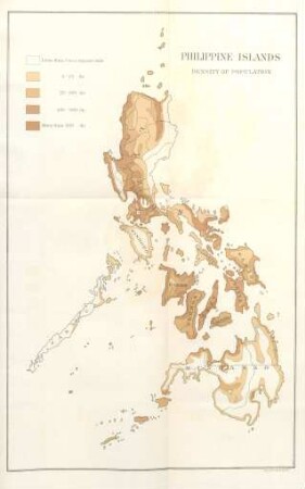 Philippe Islands. Density and population