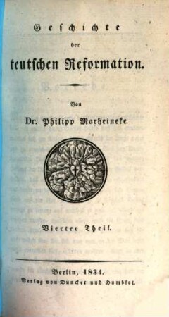 Geschichte der teutschen Reformation, 4