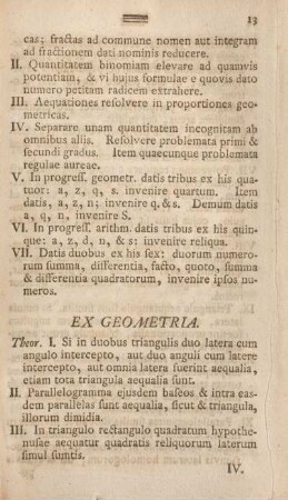 Ex geometria.
