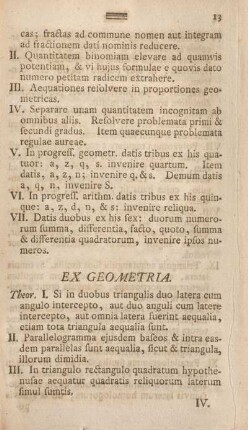 Ex geometria.
