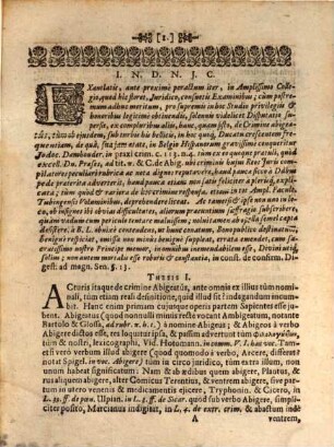 Dissertatio Iurid. Inauguralis, De Crimine Abigeatus