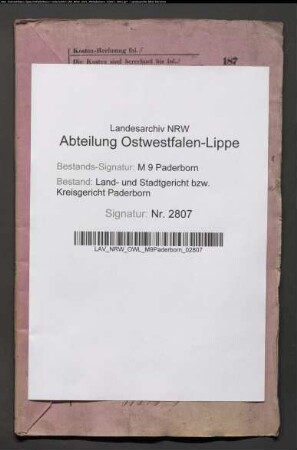 Erblasser: Brinkmeyer, Anna Catharina: