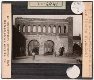 Autun: römisches Stadttor (Porte St. André) Stoedtner-Nr. 59384