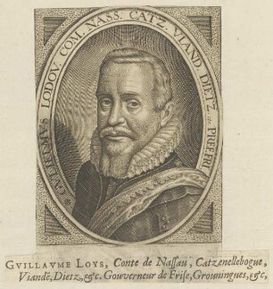 Bildnis von Gvillavme Loys, Graf von Nassau-Dillenburg