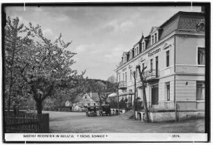 Gasthof Reichstein im Bielatal. Sächsische Schweiz
