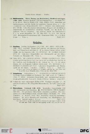 Städte (Nr. 125-159)