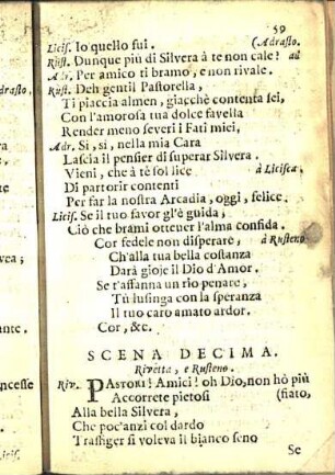 Scena Decima.
