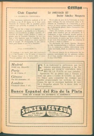 La conferencia del Doctor Sánchez Mosquera