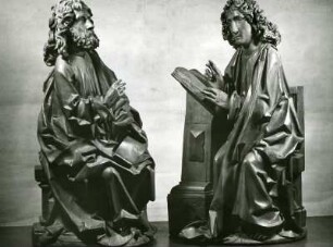 Evangelisten Matthäus und Johannes, Münnerstädter Retabel