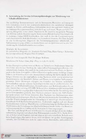 5. Anwendung der In-situ-Infrarotspektroskopie zur Minderung von Schadstoffemissionen