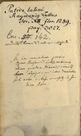 Raymvndi Lvlli Opera Ea Qvae Ad Adinventam Ab Ipso Artem Vniversalem, Scientiarvm Artivmqve omnium breui compendio, firmaque memoria apprehendendarum, locupletissimaque vel oratione ex tempore pertractandarum, pertinent : Vt Et In Eandem Qvorvndam Interpretum scripti commentarij ... edita sunt ; Accessit Index ...