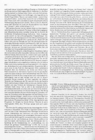 472-473 [Rezension] Schreijäck, Thomas, Bildung als Inexistenz