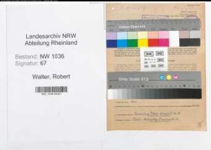 Entnazifizierung Robert Walter , geb. 19.03.1896 (Steiger)
