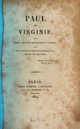 Paul et Virginie