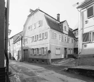 Fachwerkwohnhaus; Büdingen, Obergasse 32