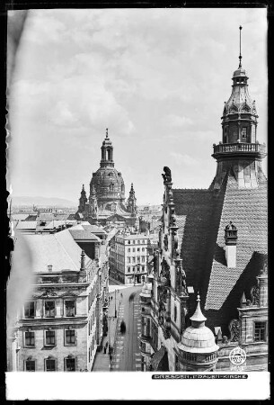 Dresden, Blick auf die Frauenkirche