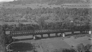 Besigheim Enzviadukt Behelfsüberbau