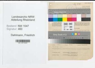 Entnazifizierung Friedrich Dahlmann , geb. 20.07.1896 (Lehrer)