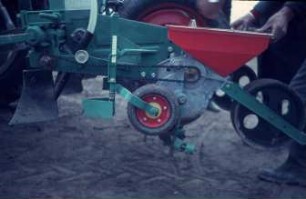 Fotografie: Sätechnik, Einzelkornsaat, Zuckerrübe, Einzelkornsämaschine