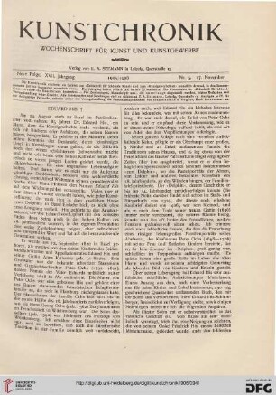 Heft 5 (17. November 1905)