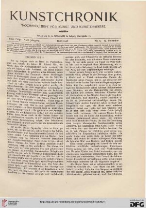 Heft 5 (17. November 1905)