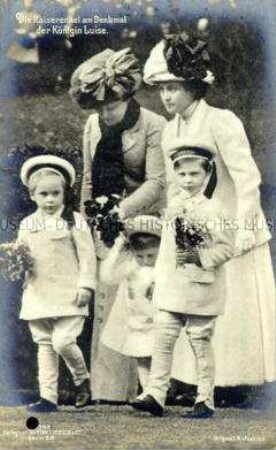 Wilhelm, Louis Ferdinand und Hubertus von Preußen
