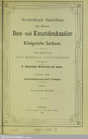 20: Amtshauptmannschaft Grimma (II. Hälfte)
