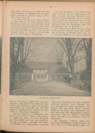 Torhaus zu Schmoel 1699.