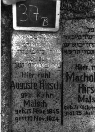Grabstein 37B