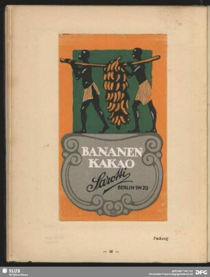 Bananenkakao Sarotti