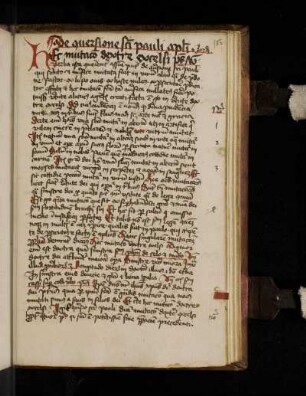 Jordanus de Quedlinburgo. Schneyer 3, 847 Nr. 394, 395; 850 Nr. 431 (S46)