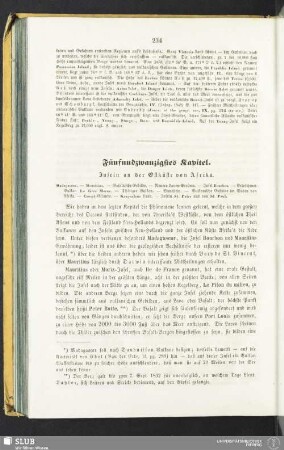 Fünfundzwanzigstes Kapitel. Inseln an der Ostküste von Afrika