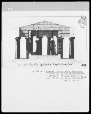 dechssäulicher .... Tempel Pästum