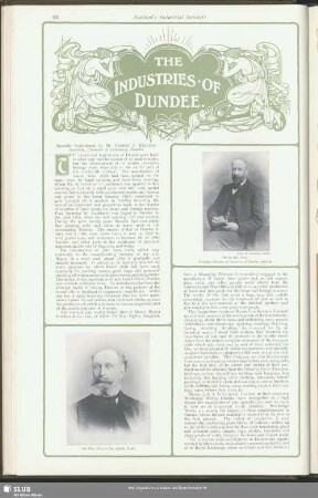 The industries of Dundee