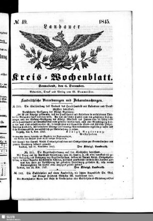 Laubaner Kreis-Wochenblatt