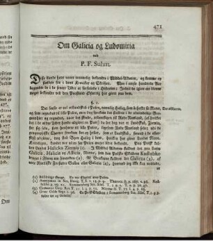 Om Galicia og Ludomiria