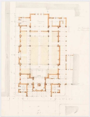 Synagoge, München: Grundriss Galerie