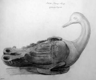 Lampe in Form einer Ente (lt. Furtwängler modern)